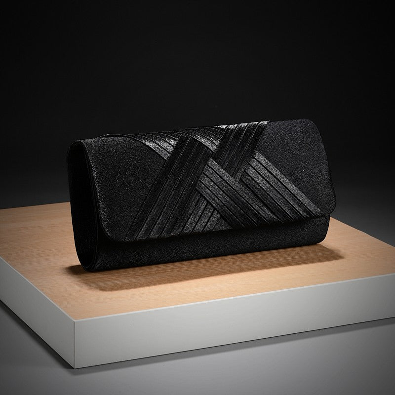 Luxury Stripes Designer One-shoulder bag Envelope Evening Clutch Bags hardware shoulder bag women wedding party gift bag