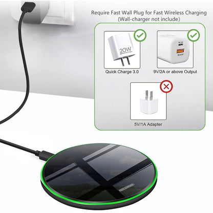 Carregador Sem Fio 30W para iPhone 15 14 13 12 Samsung Xiaomi Carregadores de Celular Estação de Carregamento Rápido por Indução