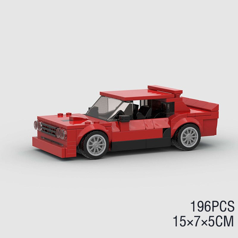 MOC Carro Esportivo de Corrida Veículo Cidade Speed Racer Modelo Técnico Blocos de Construção Tijolos Supercarro F1 Brinquedos Infantis Presentes para Meninos NSX