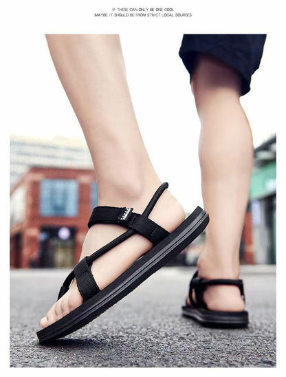 Summer Versatile Breathable Sandals, Wear-Resistant Sports and Leisure Beach Shoes for Men to Wear While Driving