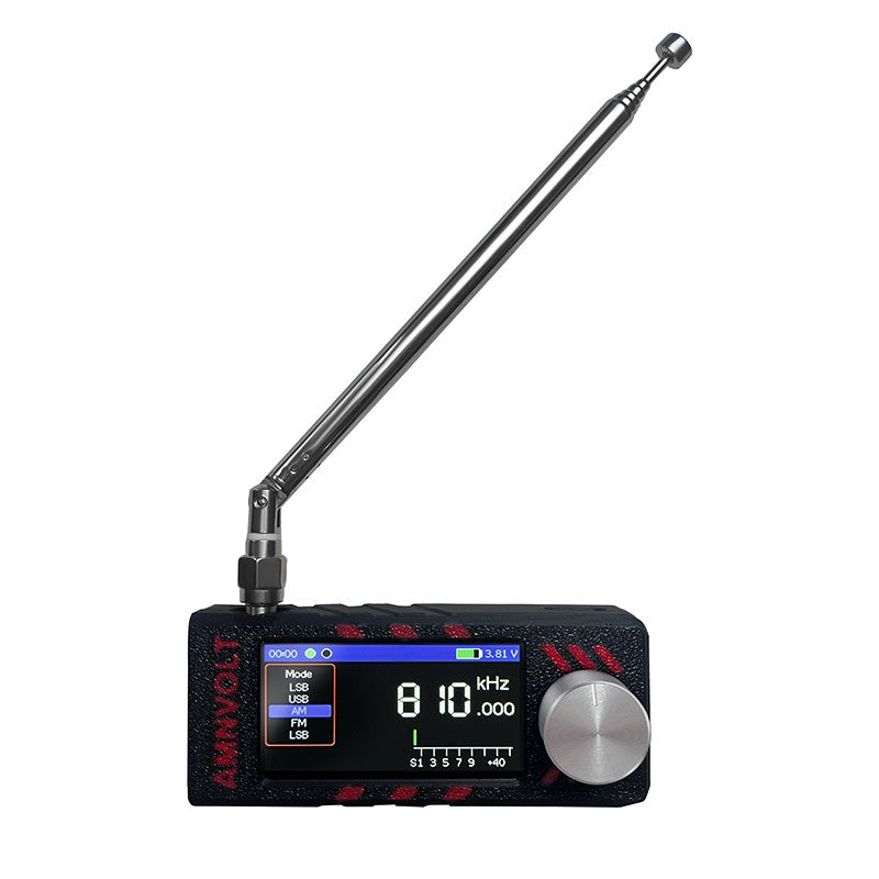 Rádio DSP de Banda Completa AMNVOLT ATS MINI SI4732, Receptor de Bolso FM AM MW SW SSB, com Amplificador de Fone de Ouvido Hi-Z