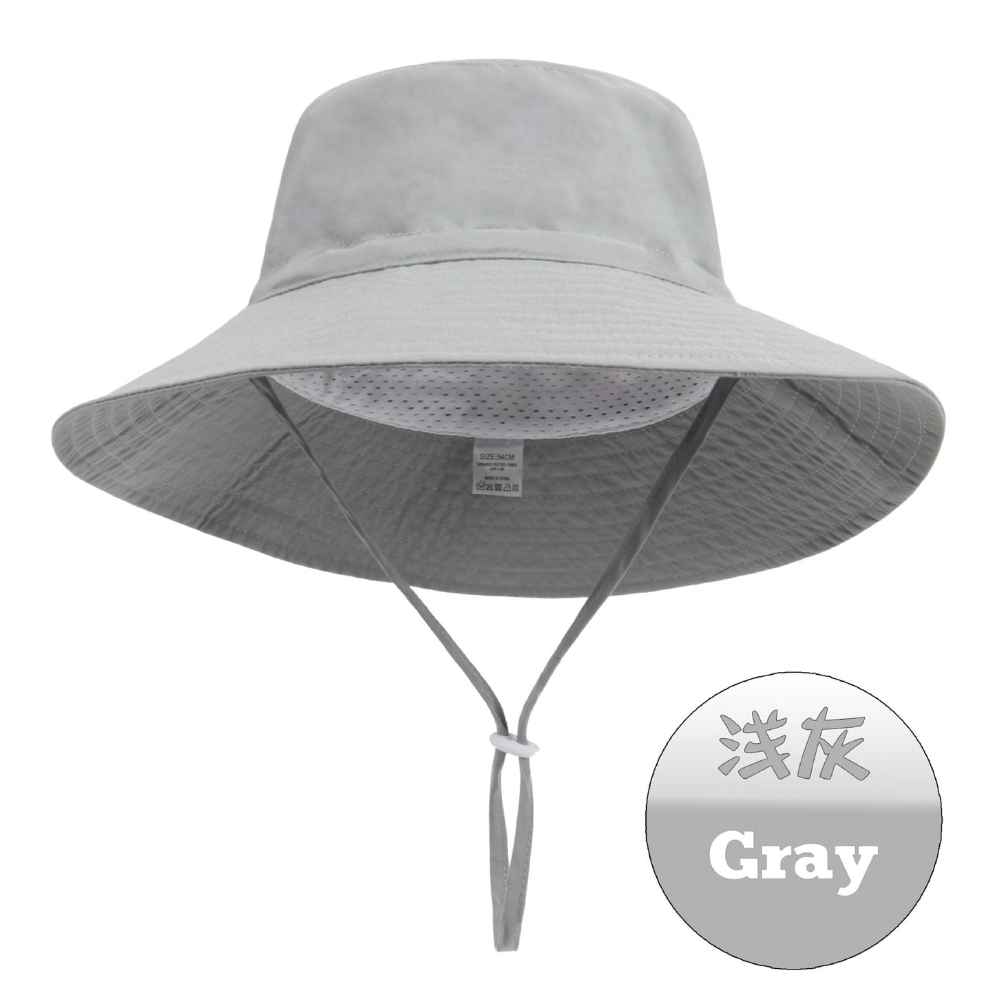 Summer big brim sun hat for child soft breathable basin cap for boys and girls outdoor bucket hat hat Fishing/Beach/Summer UV