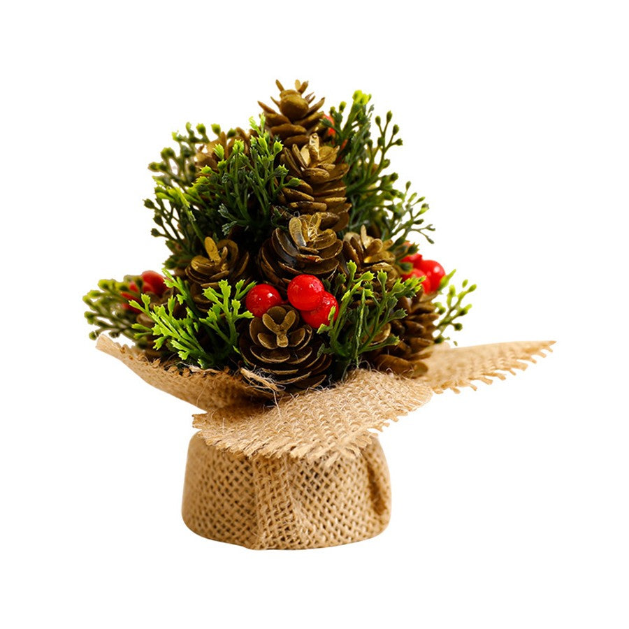 Mini Small Christmas Tree Small Christmas Tree Christmas Tabletop Ornament Christmas Tree Decoration Supplies Desk Decoration