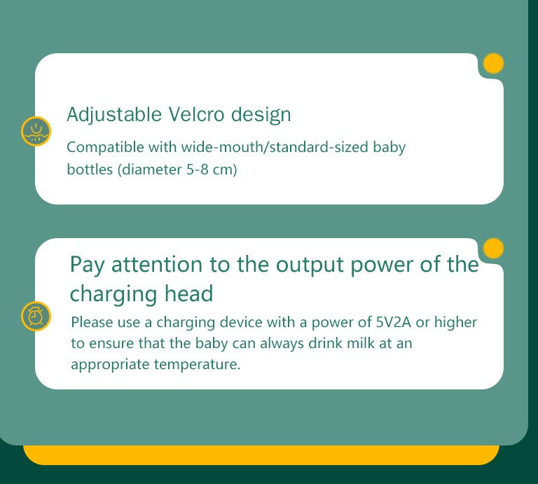 USB constant temperature heating bottle cup cover insulation artifact warm milk cover portable universal insulation cover for ou