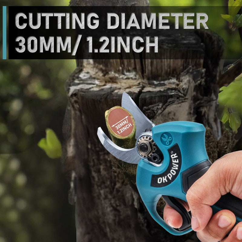 Tesoura de Poda Elétrica Sem Escova 45mm Árvore Frutífera Bonsai 4 Engrenagens Tesoura de Poda Sem Fio Ferramentas Elétricas para Bateria Makita 18V Pino