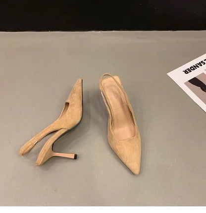 Sandália Feminina de Salto Alto Agulha Bico Fino, Sexy e Elegante, Perfeita para Qualquer Ocasião