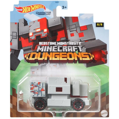 Hot Wheels Minecraft Series Genuínos, Carrinho de Brinquedo, Ornamento de Mesa, Colecionáveis, Presentes de Feriado, Em Estoque