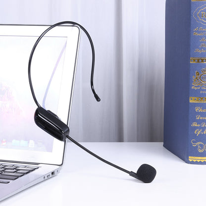 Microfone Headset Sem Fio Portátil UHF com Receptor para Ensino Acessórios para Fone de Ouvido