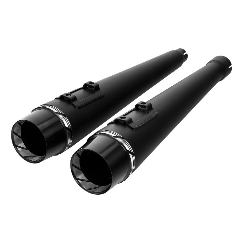 Motorcycle Megaphone Tappered Slip On Exhaust Pipes For Harley Touring Road King Road Glide 2017-2023