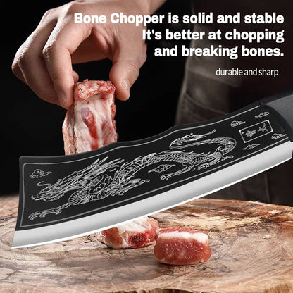 Faca de Cozinha Super Afiada MDHAND Aço Inoxidável 3CR13 Forjada Faca de Desossar para Cozinha Carne Frutas Culinária Acessório de Faca de Chef