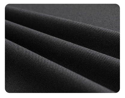 2024 Fall Winter Elegant Gray Suits Pants for Women Office Lady High Waist Wide Leg Fashion Trousers with Pockets Black Pants