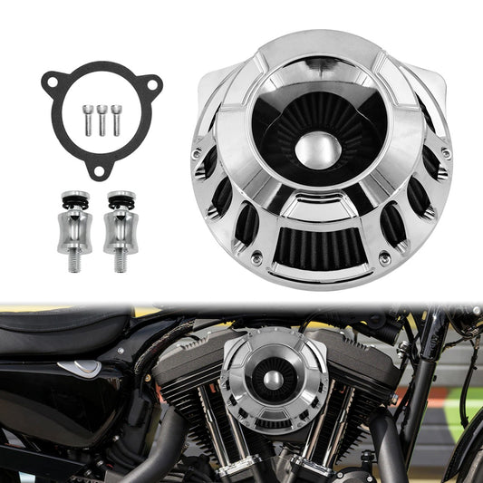 Filtro de ar para motocicleta CNC para Harley Touring Road Electra Street Glide FLHR Softail Breakout Sportster Dyna