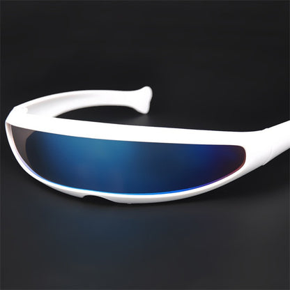 X-men Individuality Cycling Sunglasses for Men Mercury Lens Laser Glasses Travel Windproof Women's Sunglasses Robots Eyewear