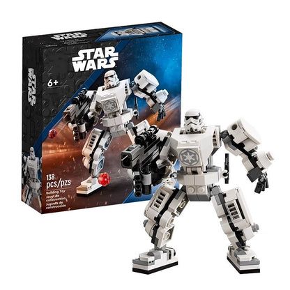 Hasbro Star Wars 75368 Darth Vader Mech Mannequin Building Kit with Openable Mech Collectible Toys