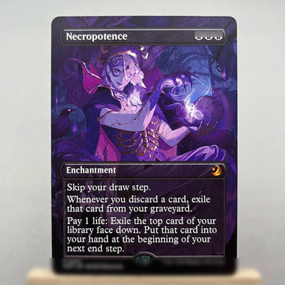 WOT SPG LCC WOE LCI HOLO4-02 Cartas TCG para Jogo em Casa Proxy mágico da Mana Crypt Rhystic Study Lord of Underworld gather