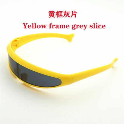 X-men Individuality Cycling Sunglasses for Men Mercury Lens Laser Glasses Travel Windproof Women's Sunglasses Robots Eyewear