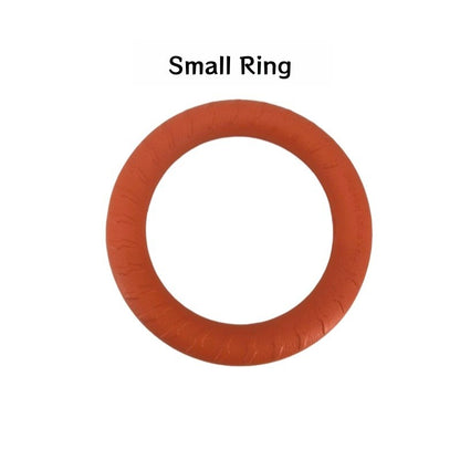 Brinquedo para animais de estimação EVA, bola flutuante para cães, treinamento de cães, anel de puxar, resistente à mordida, bola de dentição, bola de corda, bola de espuma, resistente à mordida, brinquedo para cães