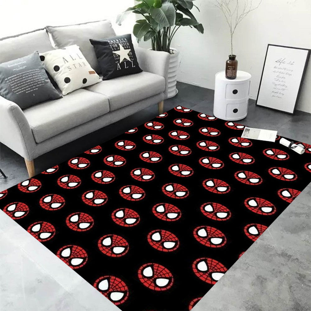 MINISO Disney Marvel Avengers Spiderman Carpet Rug for Home Living Room Bedroom Sofa Doormat Decor,kids Area Rug Floor Mat