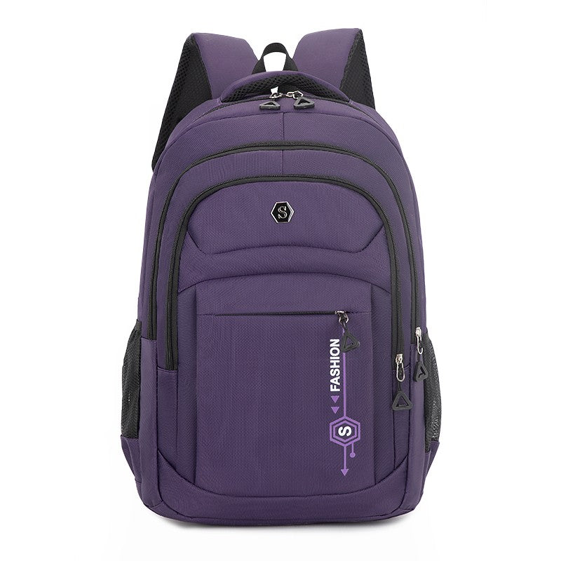Commuter backpack - large capacity, adjustable shoulder straps, multiple compartments, suitable for school, travel, and work, tr