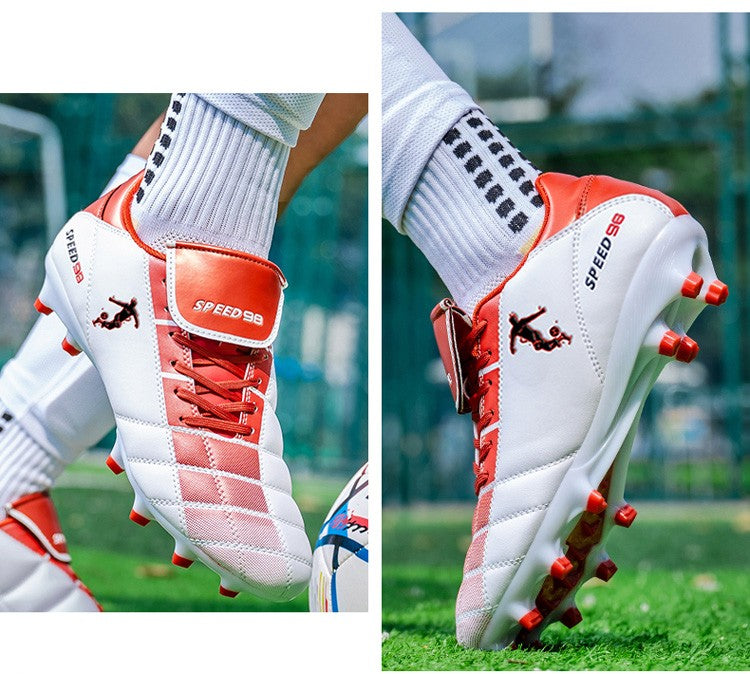 New Men Football Field Boots Studded Society Indoor Cleats Soccer Shoes TF/FG Comfortable Unisex Outdoor Match Training Sneaker