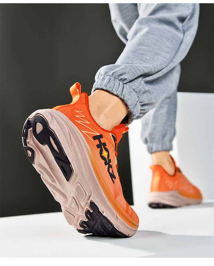 Tênis de Corrida Masculino com Placa de Carbono e Amortecimento de Ar, Tênis Esportivo Feminino Macio e Robusto, Sapatos Casuais para o Dia a Dia e Caminhada ao Ar Livre