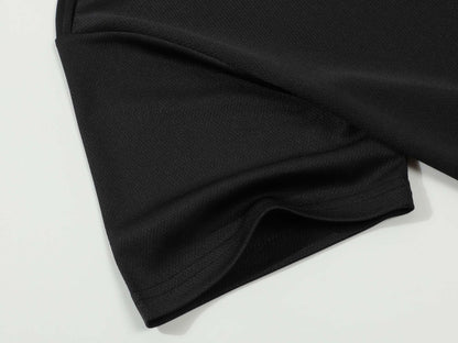 Men's Polo Shirt Printed Summer Collar Stripe Men's Short Sleeve Casual Breathable Lightweight Luxury Cool T-shirt