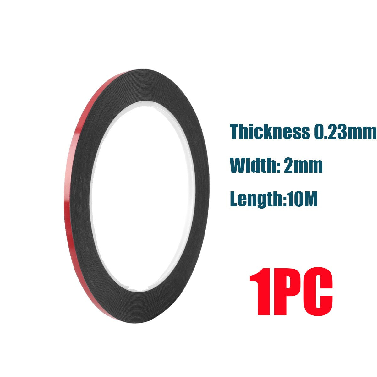 Fita Espuma de Dupla Face Fina 0,23mm para Celular Adesivo para Tela Curva Reparo de Moldura LCD Tampa Traseira para Samsung Xiaomi