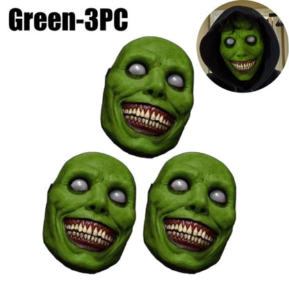 1-10PCS Halloween Smile Demon Mask for Exorcist Cosplay Party Ghost Costume and Haunted House Decoration Party Prop
