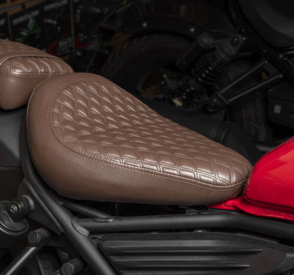 Almofada de Assento Dianteiro Solo WOLFLINE para Honda CMX500 300 2017-2024 Almofada de Banco Traseiro de Assento de Condução Engrossada Acessórios Suaves para Motocross