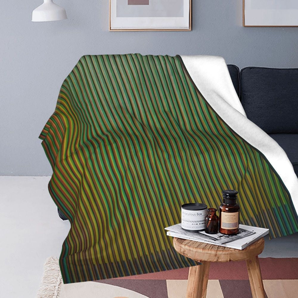 Carlos Cruz-Diez Blanket Soft Warm Flannel Throw Blanket Bedspread for Bed Living room Picnic Travel Home Couch