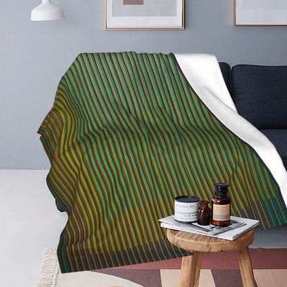 Carlos Cruz-Diez Blanket Soft Warm Flannel Throw Blanket Bedspread for Bed Living room Picnic Travel Home Couch