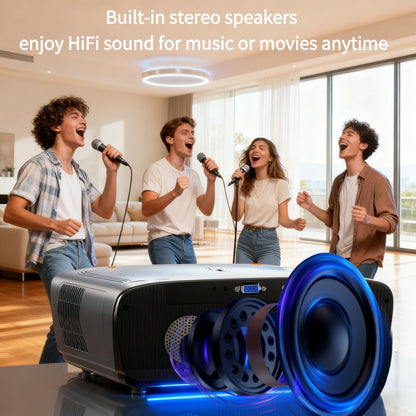 Novo projetor 4K UHD 3500 ANSI Google TV home theater projetor TOF 1080P Android WiFi 2.4+5G foco automático vídeo Projetor quente