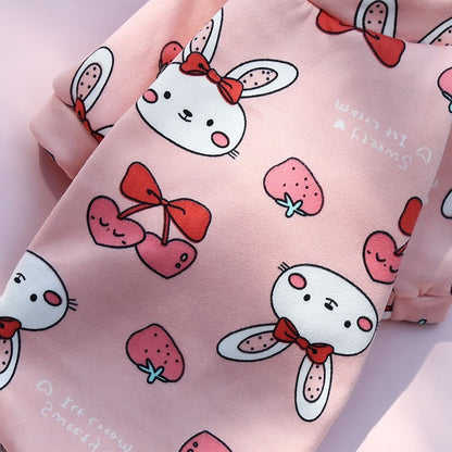 Casaco com capuz para cães pequenos, roupas quentes de inverno para animais de estimação para Bulldog Chihuahua Shih Tzu Moletom para Cães e Gatos