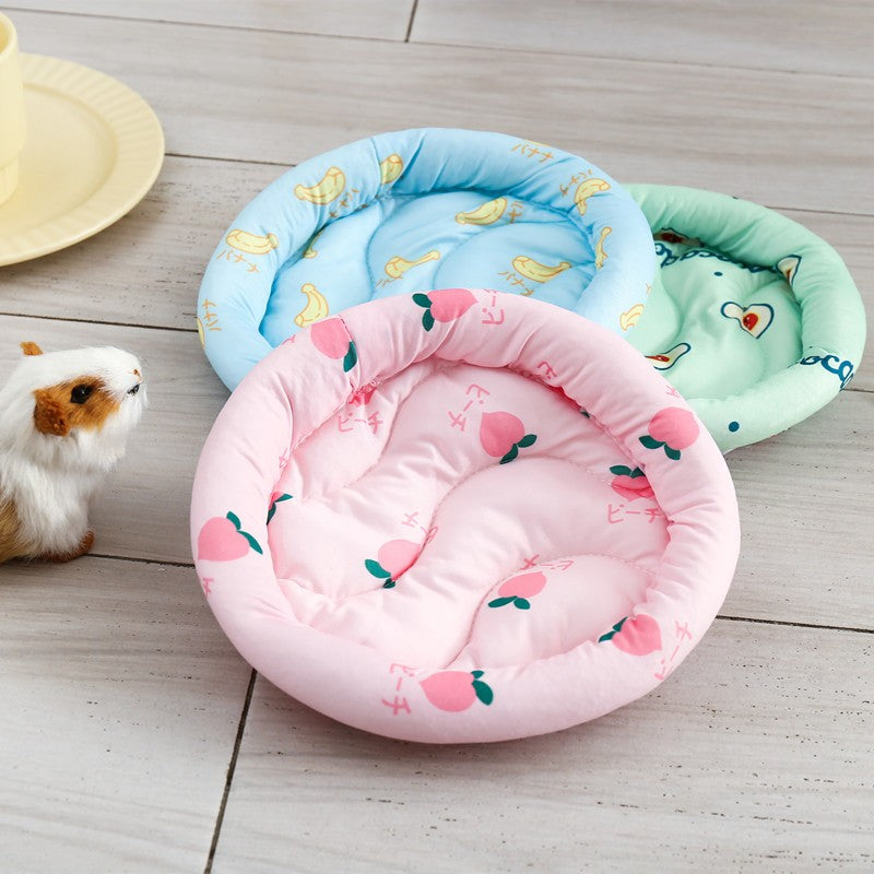 Tapete Almofadado para Animais Pequenos, Ninho para Hamster, Esquilo, Ouriço, Coelho, Quente, Macio, Pelúcia, Porquinho-da-Índia, Casa, Tapete para Ninho de Animais Pequenos
