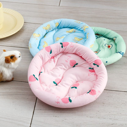Tapete Almofadado para Animais Pequenos, Ninho para Hamster, Esquilo, Ouriço, Coelho, Quente, Macio, Pelúcia, Porquinho-da-Índia, Casa, Tapete para Ninho de Animais Pequenos