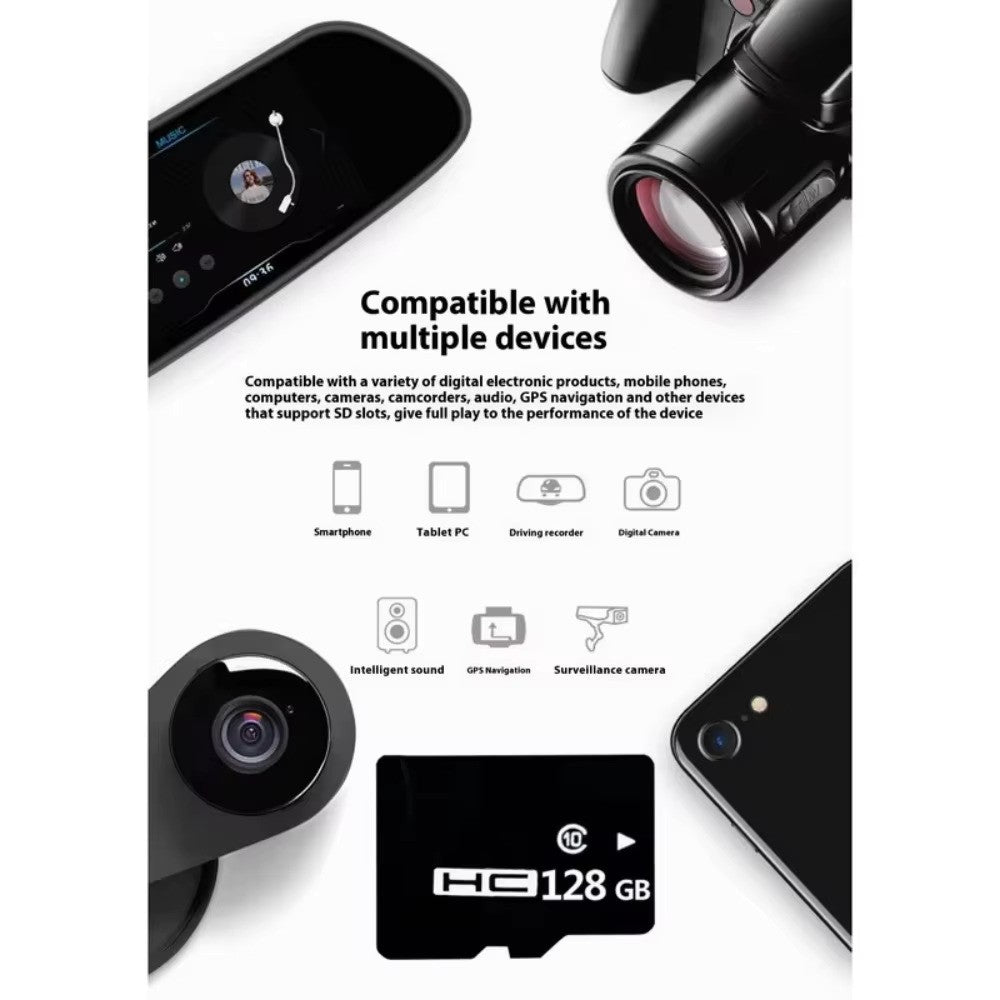 10 PCS High-speed Memory card 4GB 8GB 16GB 32GB 64GB 128GB sd card Mini TF card is used to monitor the drone tachograph