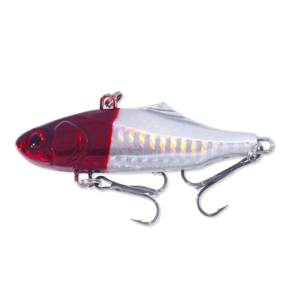 1 unidade de isca de pesca VIB de inverno 7cm 24g, iscas de pesca de inverno de arremesso longo que afundam, iscas artificiais Crankbait