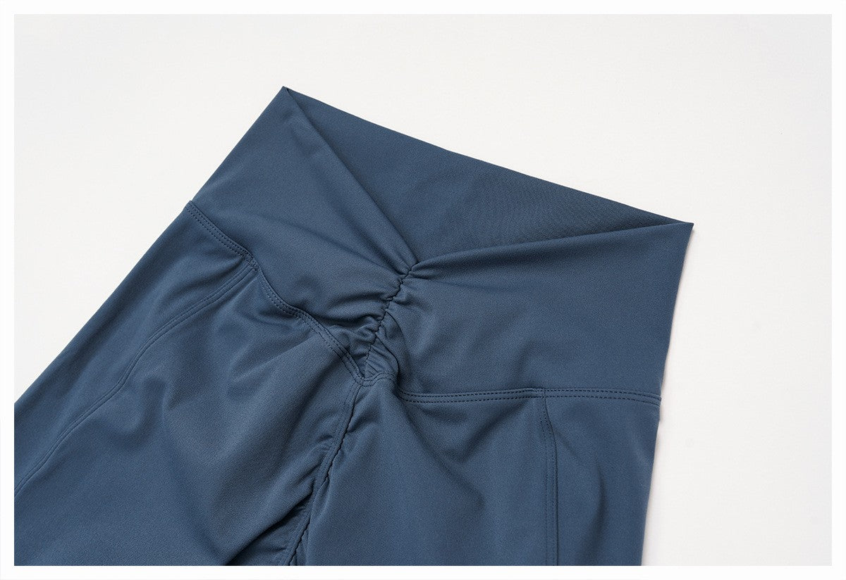 Women Yoga Shorts Gym Cycling Running Workout Scrunch Butt Women High Waist Sports Shorts Fit Mesh for Fitness Hip Lifting Yoga