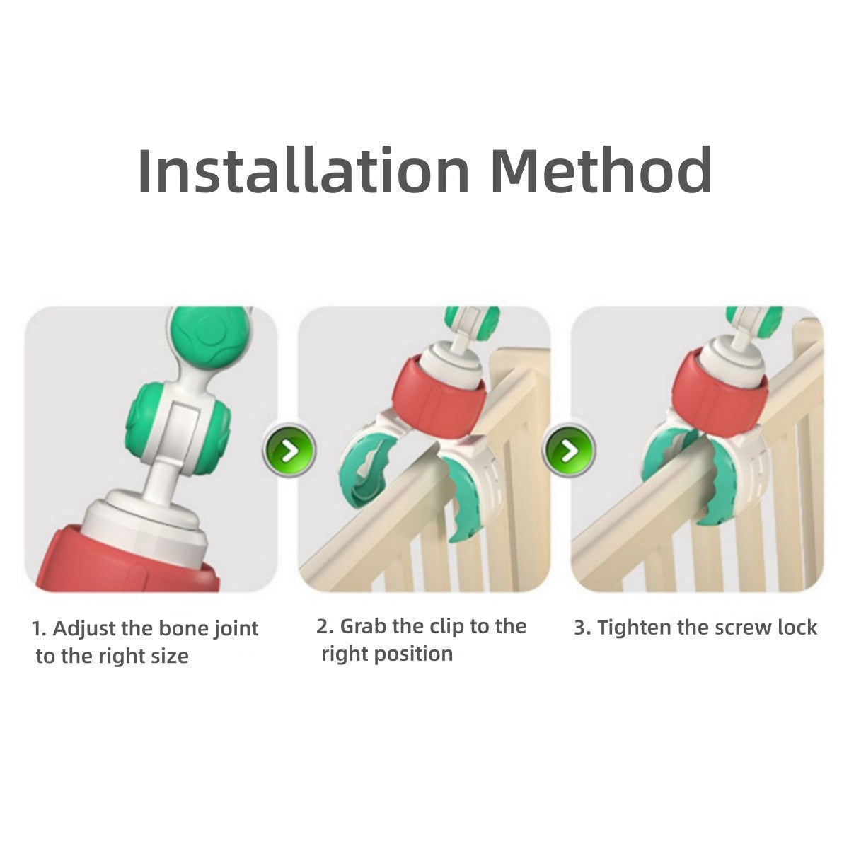 Hanging Bell Baby Stroller Bed Clip Safety Seat Hand Bell Pendant Colorful Multifunctional Soft Toys Stroller Mobile 0-12 Gift