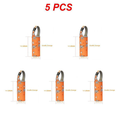 Baby Bottle Cover Portable Water Bottle Case Sleeve Sports Insulation Water Bottle Covers Pouch With Strap Holder Bottle Bag