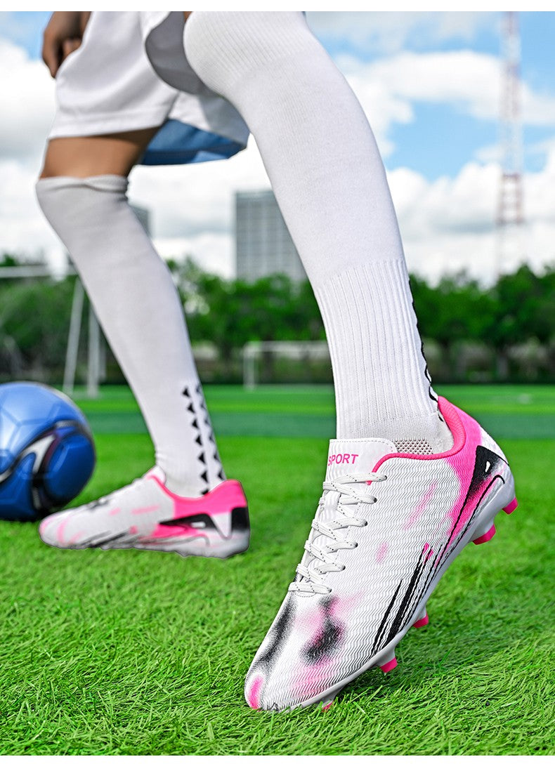 New Men's Soccer Shoes Cleats  Non-Slip Training FG Football BootsTop Quality Sneakers Wholesale Drop Shipping Unisex Adult 2025