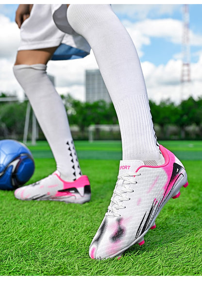 New Men's Soccer Shoes Cleats  Non-Slip Training FG Football BootsTop Quality Sneakers Wholesale Drop Shipping Unisex Adult 2025