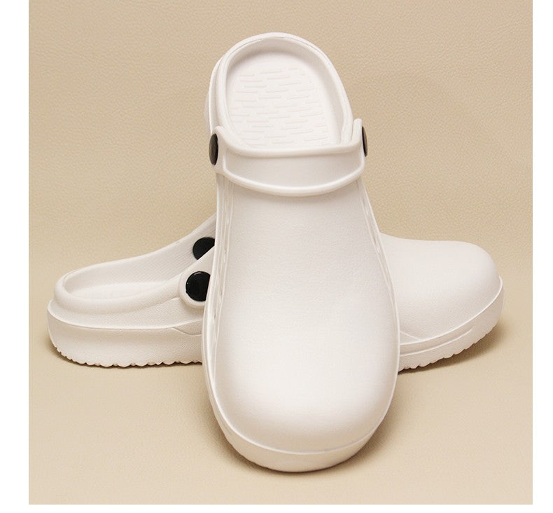 High Quality Scrub Shoes Non-slip Dentist Nursing Clogs Healthcare Service Work Slippers Soft Operating Room Protective Clogs
