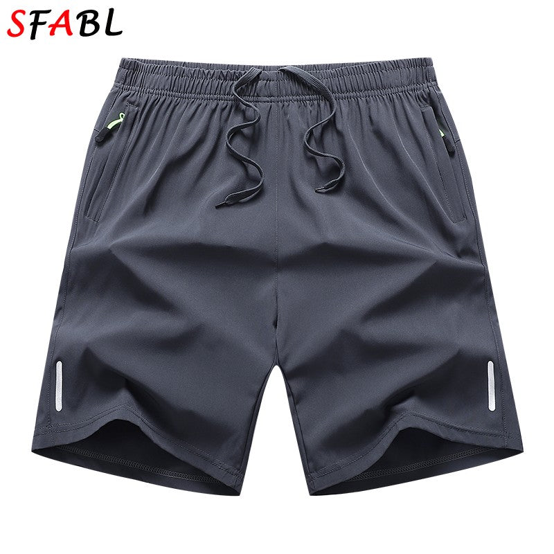 New Summer Casual Men's Shorts Quick-drying Elastic Running Gym Fitness Shorts Men Beach Short Pants Male Breathable Boardshorts
