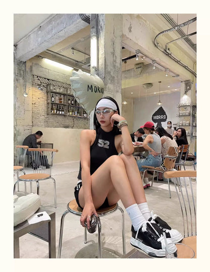 ??Sweet Cool Swimsuit Bikini Set Sporty Girl Sport Swimwear Seamless ??Sheer Sexy? Push Up Beach Resort Slim Elastic Swim Set??