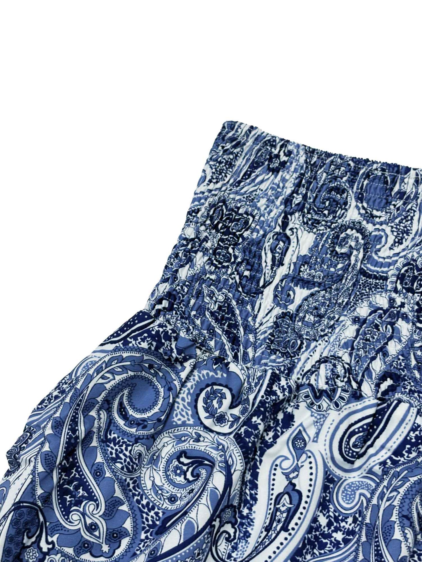 Vacation Style Stretchy Waist Long Maxi Skirt - Flowy Beach Skirt with Elastic Waistband