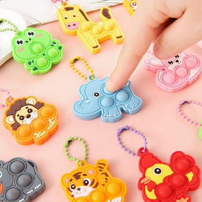 10/30/50/100pcs Animal Bubble Pressing, Pressing, Rebounding, Stress Relieving, Healing Small Items Stress Relief Toys Squeeze