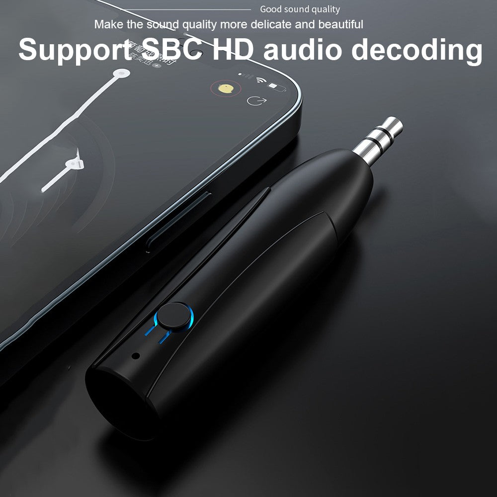 3.5mm AUX Handsfree Stereo Music Audio Adapter BT5.0 Receiver Wireless Mini 3.5 mm Jack For Car kit Headphones Speaker