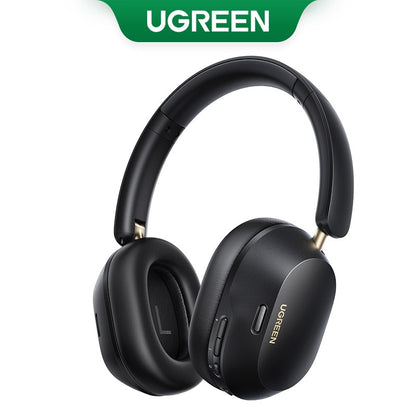 Fones de ouvido Bluetooth sem fio UGREEN Max5c ANC com cancelamento de ruído ativo de 43dB, Hi-Res LDAC, 75H de áudio espacial