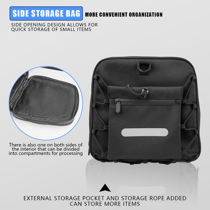 Motorcycle Tail Bag Waterproof 20L-60L Expandable Back Seat Saddle Bag Luggage Pannier Motorcycle Accessories Rider Backpack